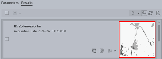 Item thumbnail preview